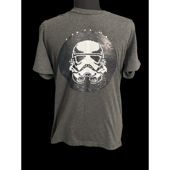 Star Wars Mad Engine Darth Vader/Stormtrooper Switchable T-Shirt Youth XL - Picture 2 of 6